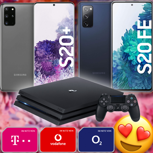 Ps4 Pro Galaxy S Fe 10gb Lte Allnet Fur 29 99 Monat Telekom Vodafone O2