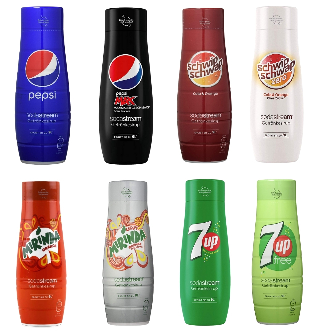 4x Sodastream Pepsi Cola Schwip Schwap Sirup Ab 9 77