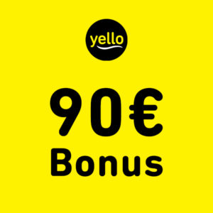 Yello Strom: 90€ BestChoice-Gutschein für euren Vertrag ab 12 Monaten