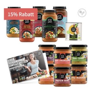 Little Lunch "Leichte Woche Box" mit 12 Suppen & Saucen + Booklet für 27,60€ (statt 33€) - zzgl. Versand