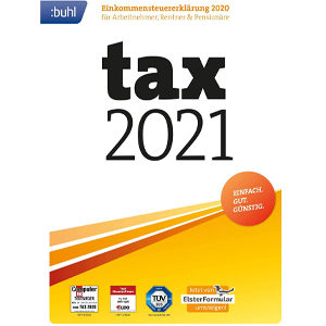 🤑 Tax 2021 (für das Steuerjahr 2020) für 7,99€ (statt 15€)