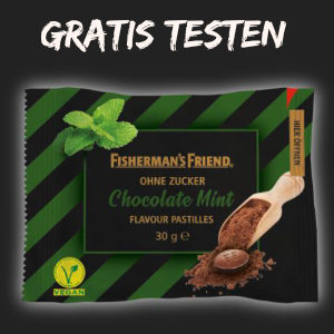 GRATIS: Fisherman’s Friend Chocolate kostenlos testen & Geld zurück bekommen