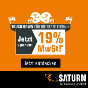 🏈 Saturn: 19% MwSt.-Rabatt auf fast alles - z.B. Nintendo Switch für 237,90€ (statt 277€) uvm.