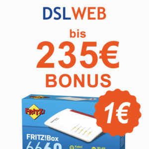 🏠 Vodafone Cable ab eff. 21,87€: Bis zu 230€ Gutschrift & inkl. Fritz!Box 6660 für 1€