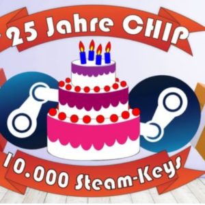 *Heute um 16:00 Uhr: 10.000 Steam-Keys* kostenlos bei Chip