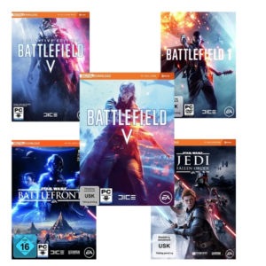 Amazon: BATTLEFIELD & STAR WARS PC Spiele im Angebot