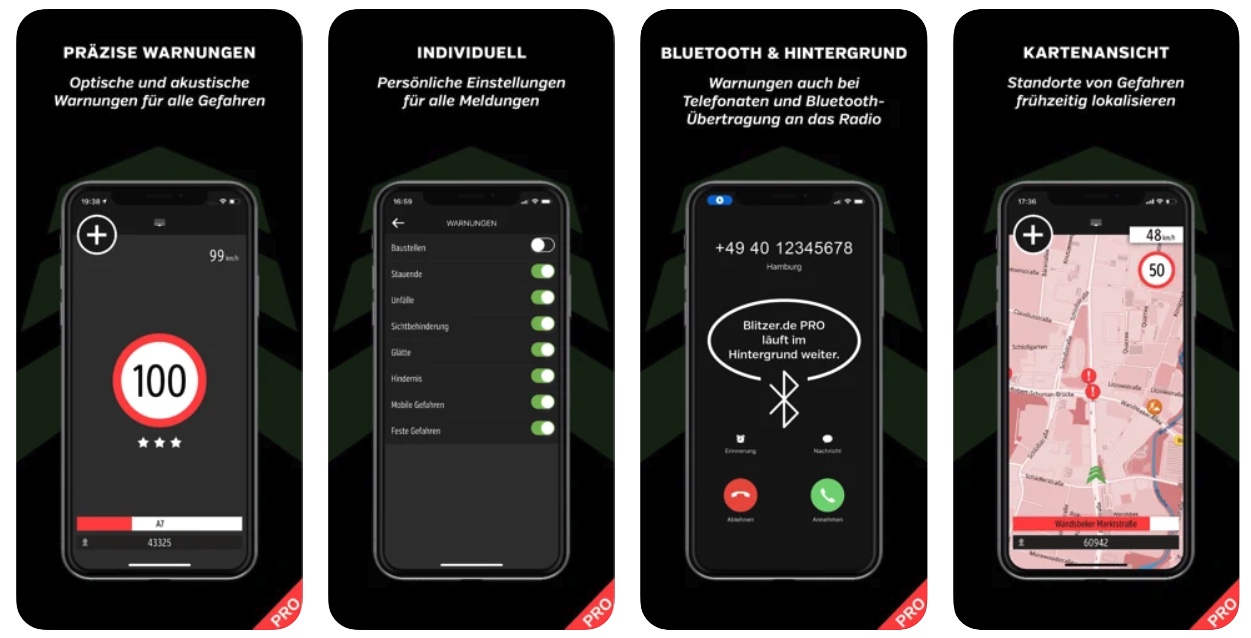 Blitzer De Pro Automatisch Starten Iphone Blitzer.de Pro für iOS (beliebte Blitzer-Warn-App)