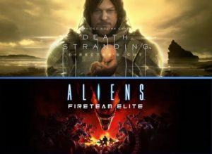Spiele Death Stranding und Alien Fireteam Elite