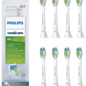 🦷 8er Pack Philips Sonicare Aufsteckbürsten Optimal White für 23,81€ (statt 30€) - Modellnummer: HX6068/12