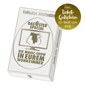 Ehrlich Brothers - Die Magic-Show in eurem Wohnzimmer - Das Oster-Special für 69,99€