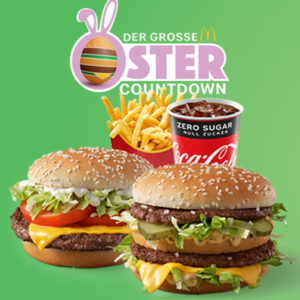 😋🍔 McDonald's Oster Countdown 2025 🐣 Jeden Tag ein neuer Coupon! Heute: 2 Klassiker für 6,50€ 😋