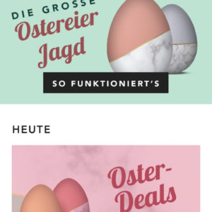 Große Ostereier Jagd bei BestSecret