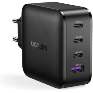 Schnäppchen! ⚡️ UGREEN USB C Ladegerät mit 65W &amp; 4 Ports für 29,99€ (statt 42€)