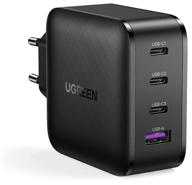 Thumbnail 🚀 Schnäppchen! ⚡️ UGREEN USB C Ladegerät mit 65W &amp; 4 Ports für 29,99€ (statt 42€)