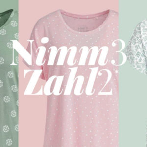 👕 Ernsting's Family: Damen-Artikel nimm 3 zahl 2