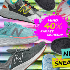 🏃 New Balance Laufschuhe im Sale bei geomix - ab 64,95€