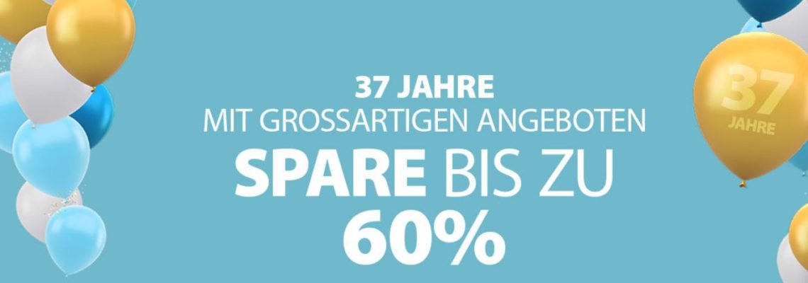 💙 37. Geburtstag vom Dänischen Bettenlager bis zu 60 Rabatt!