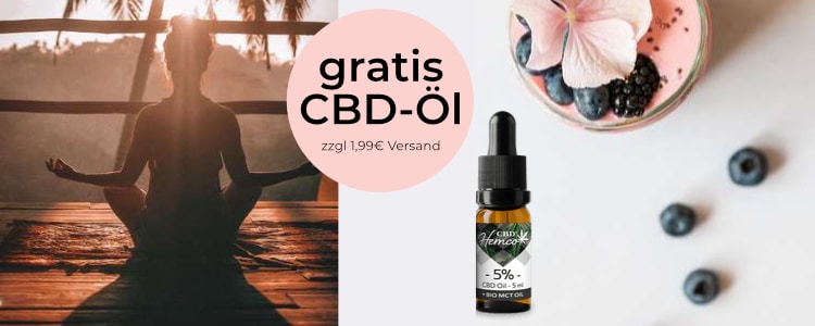 gratis CBD-Öl 1,99€ Versand