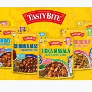 1€ Cashback auf TASTY BITE® Curry - 5x einlösbar