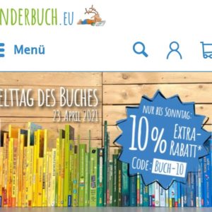 Kinderbuch.eu: 10% Rabatt auf euren Einkauf ab 15 Euro - nur bis Sonntag