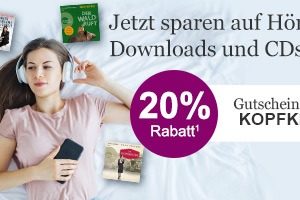 Zum &#034;Welttag des Buches&#034; mit &#034;KOPFKINO&#034; *20% Rabatt* auf Hörbücher *bis 04.05.21* bei ebook.de