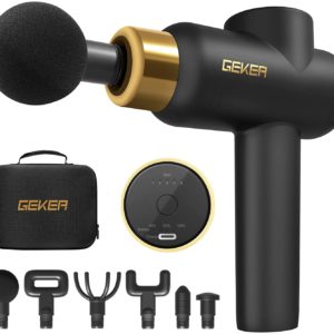 Massagepistole mit 6 Massageköpfen für 41,99€ (statt 70€)