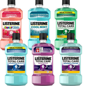 🦷 Listerine Mundspülungen ab 2,98€ pro Flasche