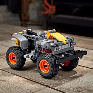 🏎 LEGO Technic Monster Jam Max-D (42119) 2-in-1 Bauset - Truck-Spielzeug oder Quad für 13,90€ (statt 18€)