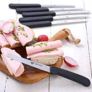 🥖 6er Pack Gräwe Frühstücksmesser versch. Farben für 14,36€ (statt 21€)