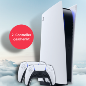 🎮 PS5 / PlayStation 5 für 49,99€ + 10GB LTE Telekom Allnet Flat für mtl. 41,99€ + GRATIS: 2. Controller (weitere Tarife im Deal!)