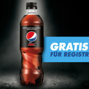 🥤 GRATIS: 3x Pepsi Max (0,5 Liter) kostenlos sichern (über Couponplatz)