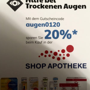 -20% auf Augentropfen Augenhautpflege TRB CHEMEDICA
