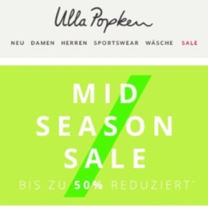 -50% bei Ulla Popken Plus Size Mode