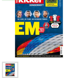 Kicker EM Sonderheft 2021 15/30% günstiger