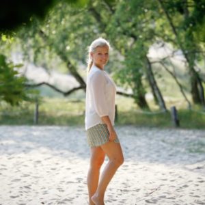 GRATIS Schnittmuster für ein &#034;Sommer-Shorts in Wickeloptik&#034; (Größen 34 - 52) kostenlos bei Pech&Schwefel