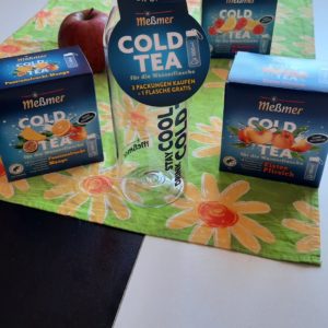 Messmer Trinkflasche gratis bei Kauf von 3 Packungen Cold Tea