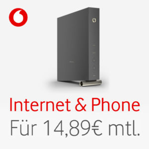🏠 Vodafone Cable 50 für eff. 14,89€/Monat dank 190€ Bonus [NRW, BW &amp; HE]