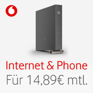 🏠 Vodafone Cable 50 für eff. 14,89€/Monat dank 190€ Bonus [NRW, BW & HE]