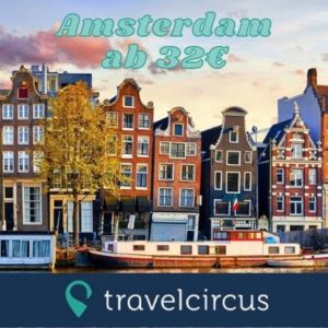 🌷 Städtetrip nach Amsterdam: Hotel mit Frühstück ab 32€ pro Person - insg. 64€