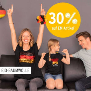 ⚫🔴🟡 30% auf EM-Artikel bei Ernsting's Family