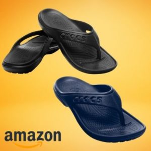 🩴 Crocs Unisex Baya Flip in schwarz für 10,40€ - viele versch. Größen