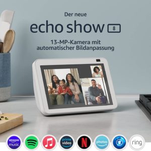 📺🔊 Echo Show 8 (2. Generation, 2021) für 69,99€ (statt 78€)