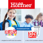Große Zeugnisaktion bei Höffner mit 5€-Gutschein für bis zu 6 Einsen im Zeugnis (max. 30 €)