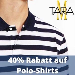 💛TARA-M: 40% Rabatt auf Polo-Shirts versch. Marken - Calvin Klein, Gant, Tommy Hilfiger & mehr