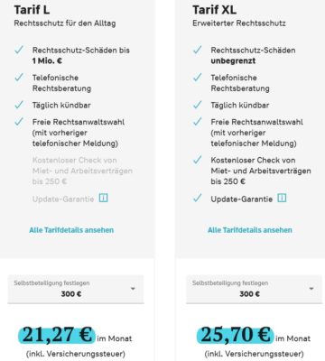 adam riese rechtschutz