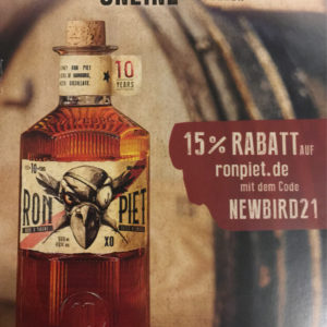 -15% auf Ron Piet premium Rum