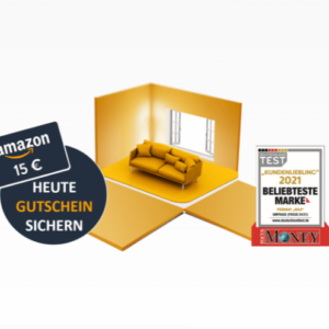 HUK24 Hausratversicherung - 15 Euro Amazon Gutschein