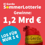 ☀️ Lottohelden: El Gordo SommerLotterie - Lose ab 1€ mit 1,2 Mrd. € Gesamtgewinn