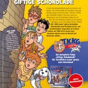 GRATIS &#034;TKKG Junior Folge 003 Giftige Schokolade&#034; kostenlos downloaden bei Familie&Co