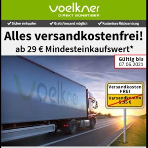 Voelkner.de: bis zum 7. Juni keine Versandkosten (5,95€) für Bestellungen ab 29 Euro